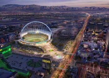 new Oakland athletics stadium in Las Vegas