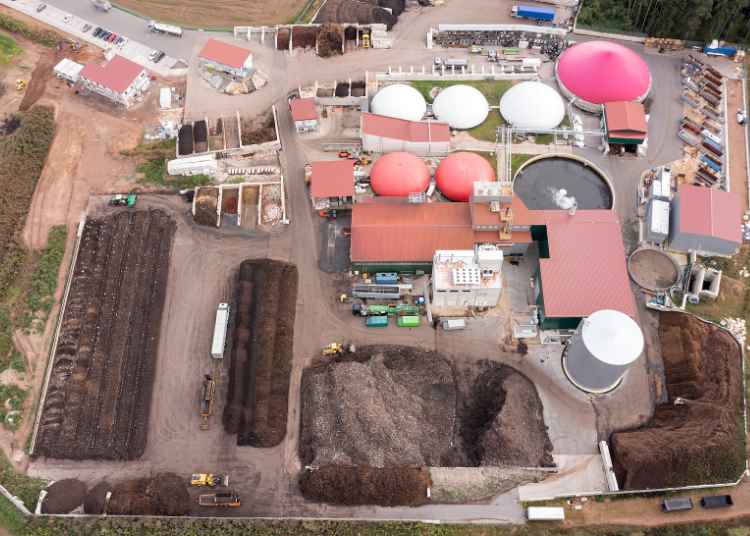 Waste to Energy Plant - Aerial View