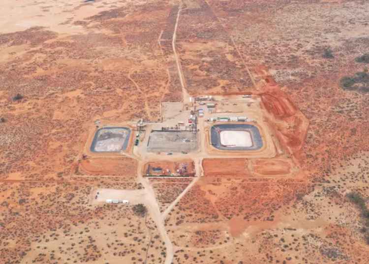 Balranald Test Pit Aerial View