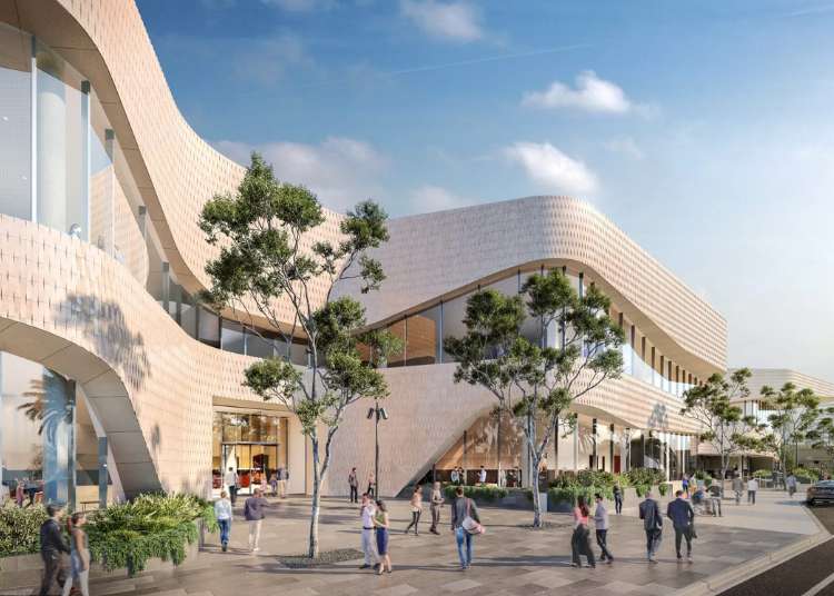 The new Nyaal Banyul Geelong Convention and Event Centre - Rendering provided by Plenary.com