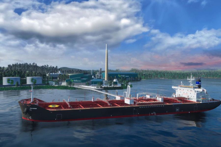 Bell Bay Powerfuels Project Rendering