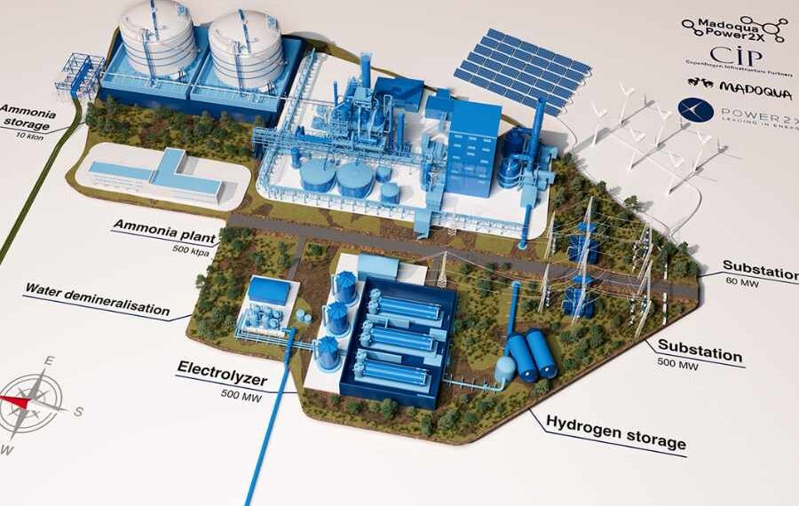 Tecnimont secures FEED contract for a green hydrogen and ammonia plant by MadoquaPower2X in Portugal