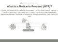 What is a Notice to Proceed - ntp
