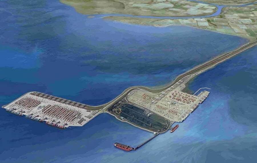 Port of Vancouver - Roberts Bank Terminal 2 Construction