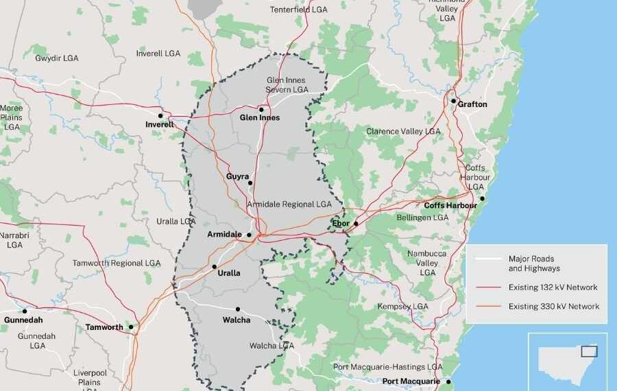 New England REZ - Map