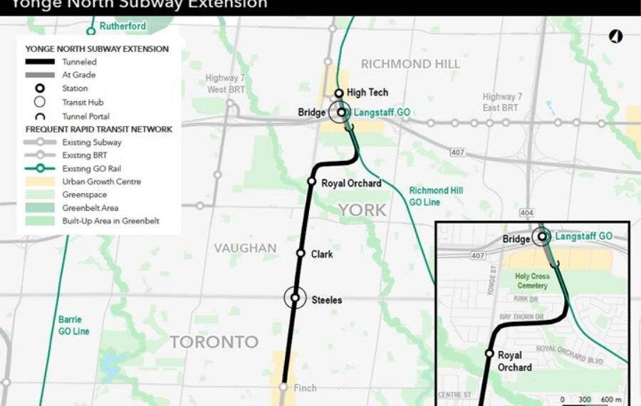 Stations, Rail & Systems Contract on Yonge North Subway Extension
