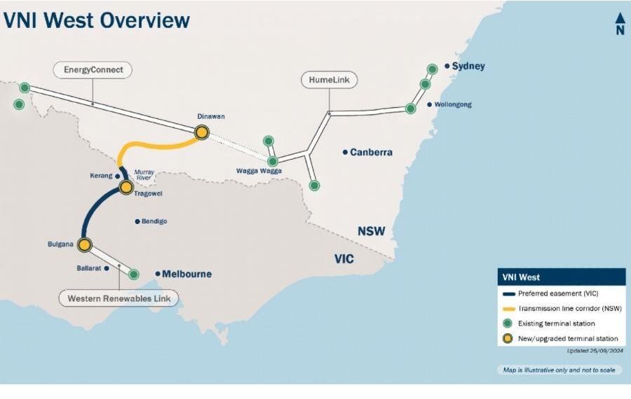 VNI West Project Map