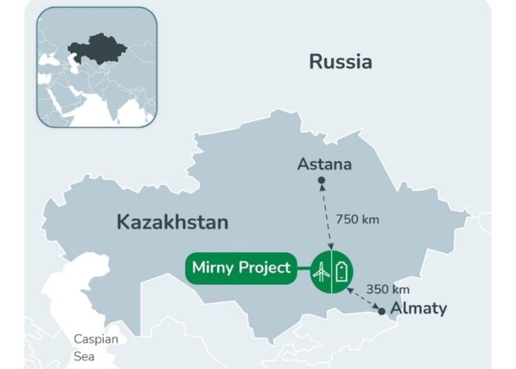 Mirny BESS and Windfarm project by Total Energies