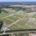 alligator creek solar farm - aerial view
