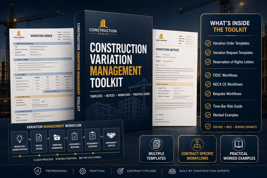 Variation Order and Claims Toolkit