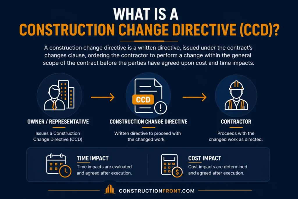 Construction Change Directive