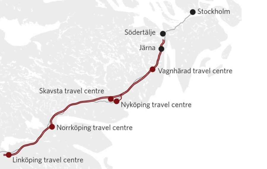 The OL32 Skavsta package will form part of Sweden’s East Link railway programme, a new double-track corridor between Järna and Linköping designed to increase rail capacity and improve regional con