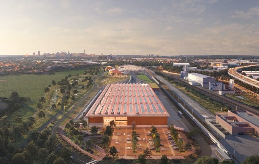 HS2 Washwood Heath depot and control centre contract award to Taylor Woodrow Aureos Rail JV in Birmingham