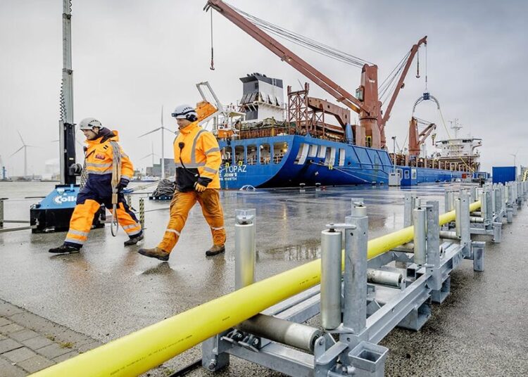TKF Zeevonk offshore wind inter-array cable contract in the Netherlands